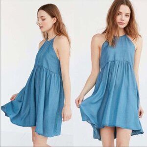 Kimchi Blue Denim Mini Dress – Crossback, Urban Outfitters, NWOT, L